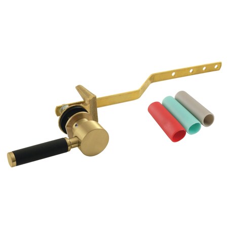 Kingston Brass Front Mount Toilet Tank Lever, Brushed Brass KTDKL7